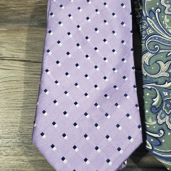 Jos A Bank Mens Neckties Paisley Classic Silk Tie Woven Neck Ties - Picture 3 of 11